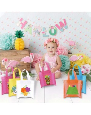 Party Favors 20Pcs Hawaiian Aloha Party Favor Bags- Non-Woven Gift Bags Treat Tote Bags Candy Goodie Bag Aloha Party Decorati...