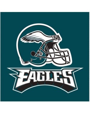 Tableware Officially Licensed NFL Paper Lunch Napkins- 192-Count- Philadelphia Eagles - CA11TGTHET3 $31.61