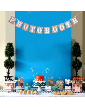 Banners & Garlands Reusable Wedding Bunting Banner Photo Booth Garland Props - C612BKOS1J3 $10.05