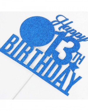 Cake & Cupcake Toppers Happy 13th Birthday Cake Topper- 13th Birthday Party Decor- Funny Thirteen Years Old Cake Topper- 13th...