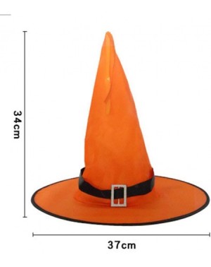 Party Hats Halloween Witch Hat for Kids- Halloween Prom Party Decoration Accessory- Halloween Witch Hat for Party Costume Acc...