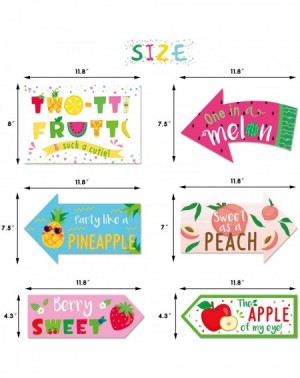 Party Favors Tutti Frutti Birthday Decorations Twotti Frutti Second Birthday Party Directional Signs Set of 8 Twotti Fruity P...