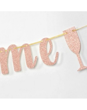 Banners Rose Gold Talk 40 To Me Banner- 40th Birthday Banner- 40th Birthday Party Decoratons - C619CKYRQT9 $7.33