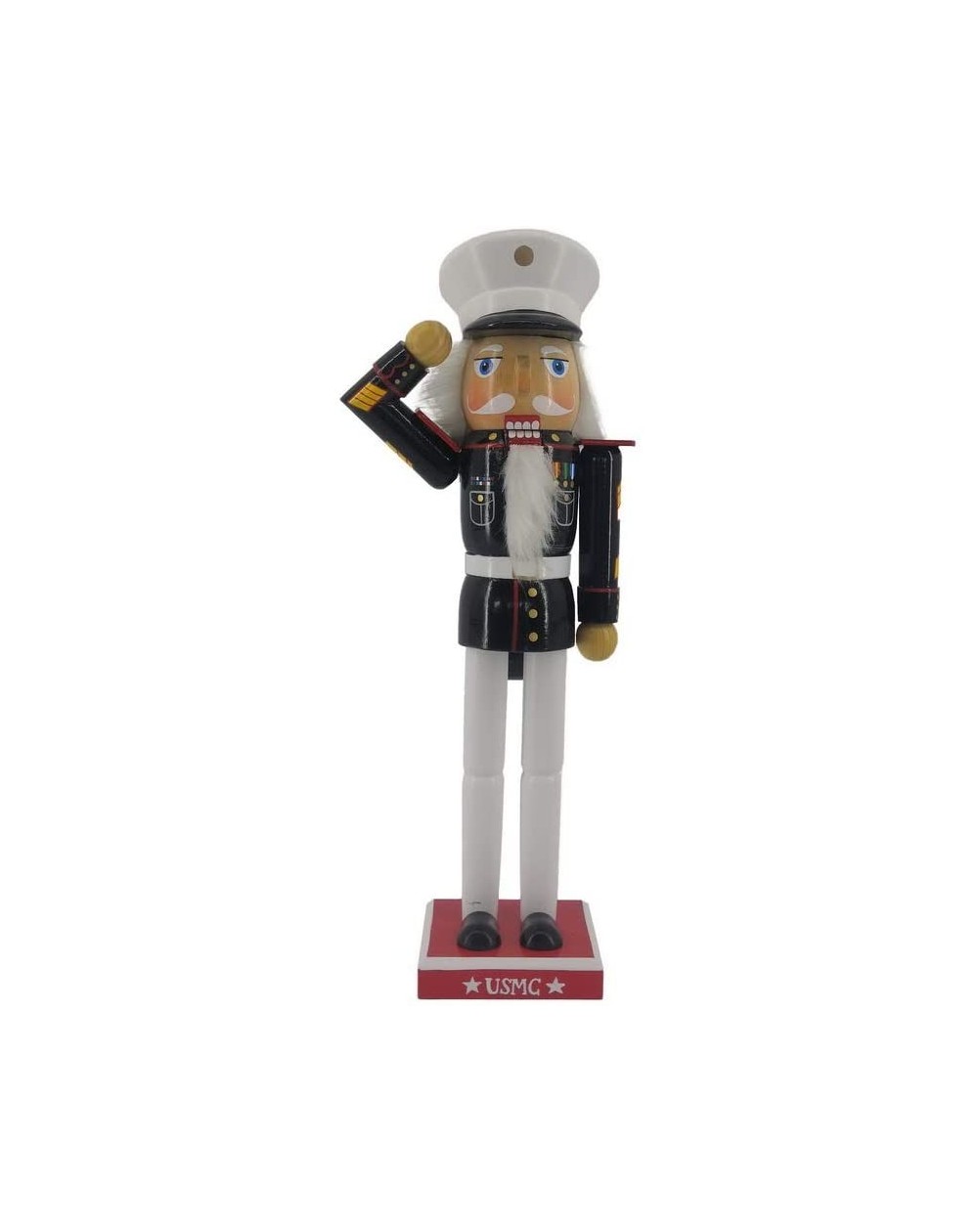 Nutcrackers 14-inch Wooden Nutcrackers Christmas Decoration Figures Home Décor (Marine Corps) - Marine Corps - CL19ES0TXX4 $2...