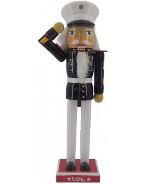 Nutcrackers 14-inch Wooden Nutcrackers Christmas Decoration Figures Home Décor (Marine Corps) - Marine Corps - CL19ES0TXX4 $2...