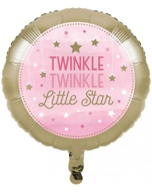 Party Packs Twinkle Twinkle Little Star Girl Themed Party Supplies Decorations - Bundle Includes Customizable Banner- Dangler...