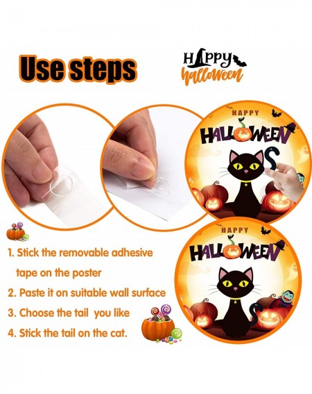 Party Favors Halloween Games for Kids Pin the tail on The Cat Games Halloween Party Games Activities Halloween Pin The Cat Ga...