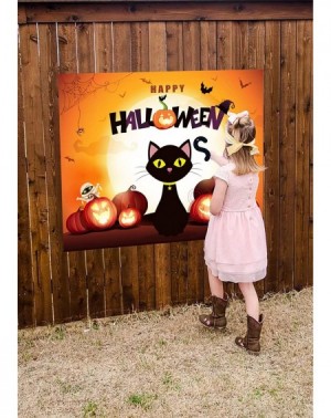 Party Favors Halloween Games for Kids Pin the tail on The Cat Games Halloween Party Games Activities Halloween Pin The Cat Ga...