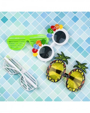 Photobooth Props 15pack Funny Glasses Beach Party Cool Shaped Costume Sunglasses for Summer Favors Jumbo Hawaiian Tropical Lu...