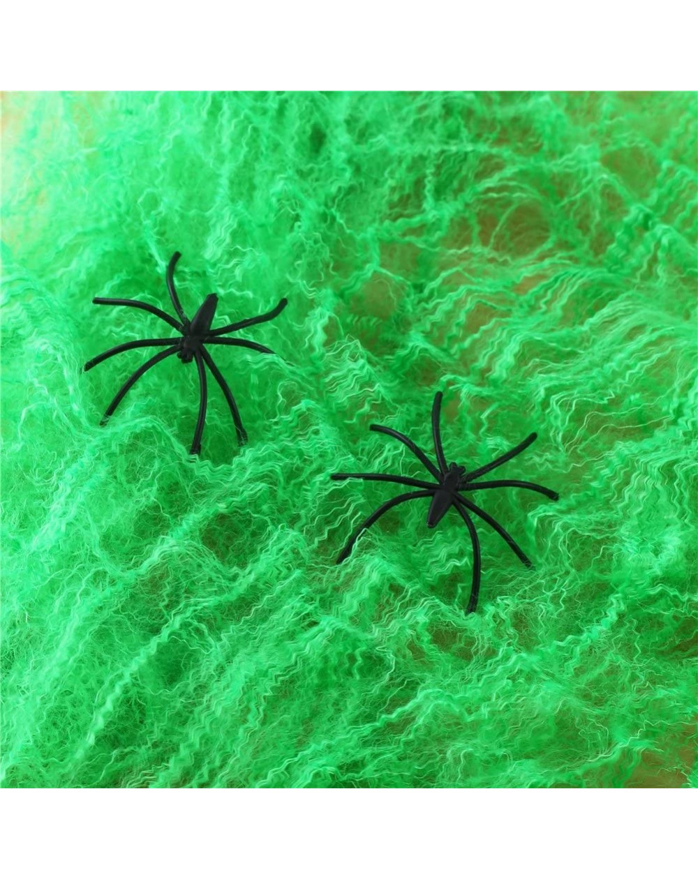 Party Favors Halloween Party Favors 3 Pack Spider Webs & Webbing Stretchy Cobwebs for Indoor/Outdoor Decoration(25 Grams/Gree...