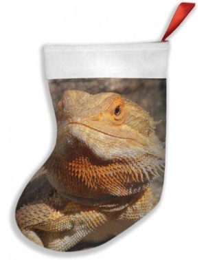 Stockings & Holders Bearded Dragon Personalized Christmas Stocking for Family Holiday Xmas Party Decorations - Bearded Dragon...