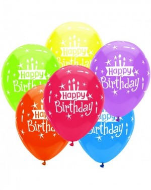 Balloons Printed Latex Balloons- 6 CT- Candles - Candles - CX17YAYIHTG $9.94