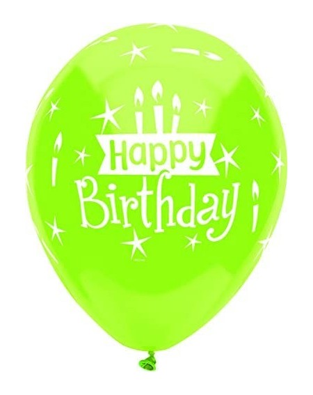 Balloons Printed Latex Balloons- 6 CT- Candles - Candles - CX17YAYIHTG $9.94