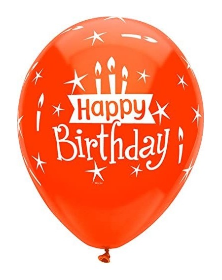 Balloons Printed Latex Balloons- 6 CT- Candles - Candles - CX17YAYIHTG $9.94