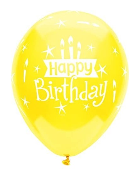 Balloons Printed Latex Balloons- 6 CT- Candles - Candles - CX17YAYIHTG $9.94