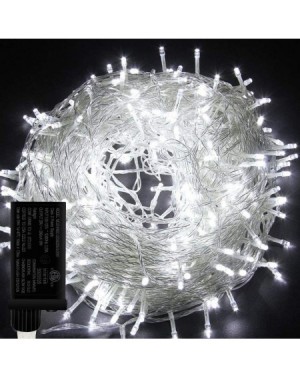 Indoor String Lights Indoor Christmas String Lights 98ft 300 LED Christmas Tree Lights Plug in 8 Modes Waterproof Twinkle Fai...