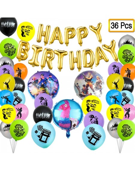 Party Packs Video Game Party Supplies Decorations - for 16 Guests Birthday Party Favor for Boys - Includes Flatware- Spoons- ...