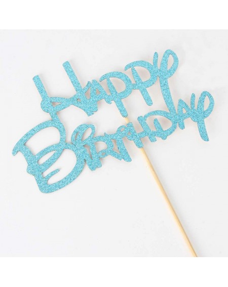 Cake & Cupcake Toppers Boys and Girls Happy Birthday Cake Topper- Children's Birthday Party Cake Decor-Birthday Queen Photo B...