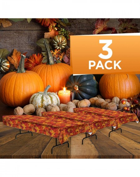 Tablecovers Fall Leaf Tablecover (3-Pack) - CE186E5S8T4 $13.63