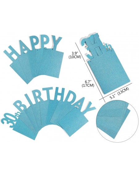 Favors Photo Banner for 30th Birthday Decorations - 30th Birthday Gifts for Women and Man- Milestone Photo Banner for Birthda...