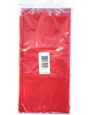 Tablecovers Plastic Cover-54x108 - Rectangular - Red - 1 Pc Table Cover - Red - CP11MM56K2F $8.23