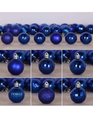 Ornaments 18Pcs Christmas Balls Ornaments for Xmas Tree - Shatterproof Christmas Tree Decorations Large Hanging Ball Blue 2.5...