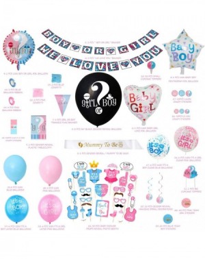 Party Packs Gender Reveal Party Supplies Decoration - C719CGIC40U $26.19