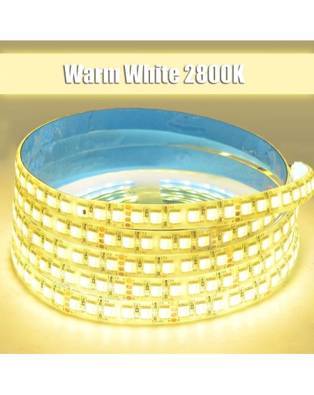 Rope Lights DC24V 16.4ft Tunable White LED Strip Lights- Adjustable CCT Waterproof IP65 LED Ribbon Lights from Warm to Cool W...