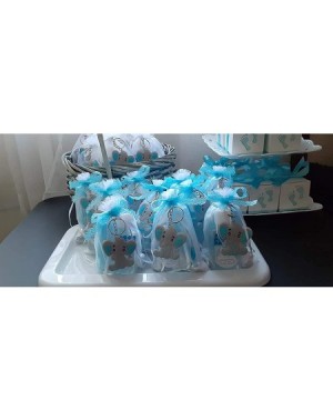 Favors 20 Pcs Blue Baby Elephant Keychains for Elephant Theme Party Favors Pendant- Baby Shower Return Gifts for Guests Boy- ...