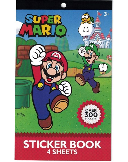 Party Favors Birthday Party Favors Pack For 16 - Includes Mario And Friends Sticker Sheets- Sticker Rolls- Mario Kart Pencils...