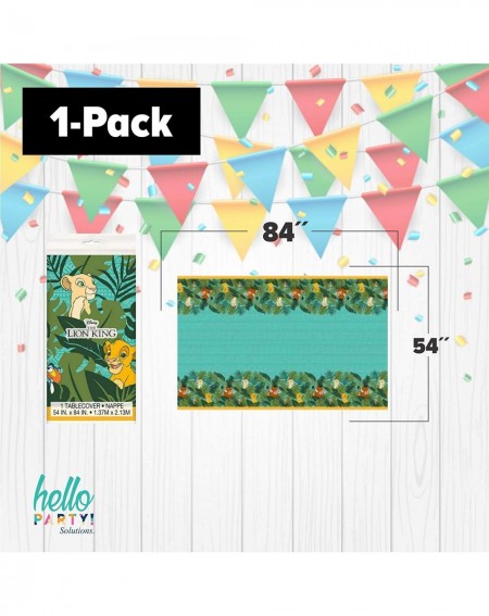 Party Packs Hello Party! The Most Complete Lion King Dinnerware Bundle Party Pack Supplies for 16 - Large Plates- Napkins- Ma...