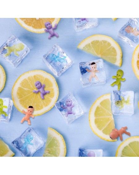 Favors 250 Pieces Mini Plastic Babies for Baby Shower- ice Cube Game- Party Decorations- Baby Toys - CE18SM4W83D $10.43