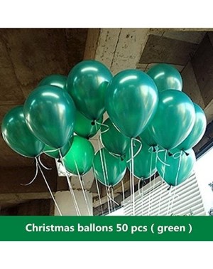 Balloons 10" 100pcs Green Red Balloons - CG186RI23EC $10.43