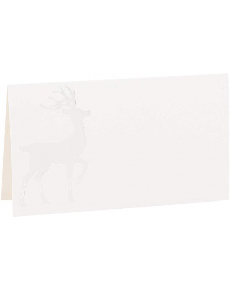 Place Cards & Place Card Holders Place Cards - 100-Pack Christmas Small Tent Cards- Foldover Table Placecards- Table Setting ...