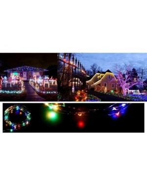 Indoor String Lights 10ft (3m) 30LEDs RGBY Fairy LED Wire String Lights - Multicolor Starry Starry Lights w/ Timer Battery Bo...