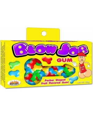 Favors Pecker Shaped Gum Candy Bachelorette Party (Assorted Flavors) - CX12LUYBLCR $8.85