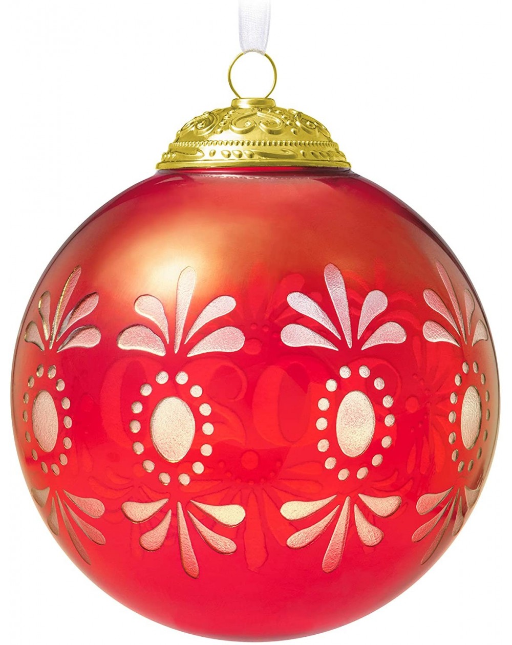 Ornament 2020 Year-Dated- Christmas Commemorative Glass Ball ...