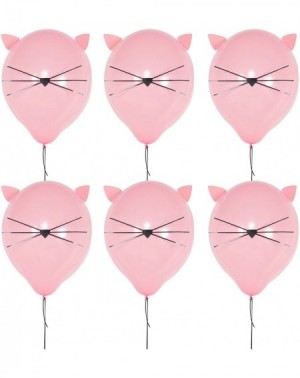 Balloons 12 inch Party Latex Balloons-DIY Cat Balloons Large Light Pink Balloons for Cat Birthday Party Decoration Supplies-K...