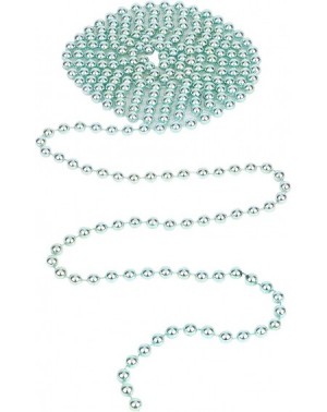 Garlands 9ft Christmas Bead Chain - Christmas Bead Garlands - Christmas Decorations (Ice Blue) - Ice Blue - CJ18IDHZHGT $14.76