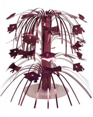 Centerpieces Graduation Centerpiece- One Size- Burgundy - Burgundy - CR115P6MOMD $9.20