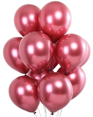 Balloons Chrome Metallic Balloons for Party 50 pcs 12 inch Thick Latex balloons for Birthday Wedding Engagement Anniversary C...