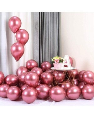 Balloons Chrome Metallic Balloons for Party 50 pcs 12 inch Thick Latex balloons for Birthday Wedding Engagement Anniversary C...