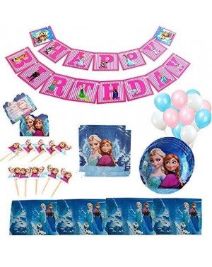 Party Favors Frozen 2 Birthday Party Supplies for 12 Princesses with 60 Plus Items - Birthday Party Supplies - Frozen Party S...