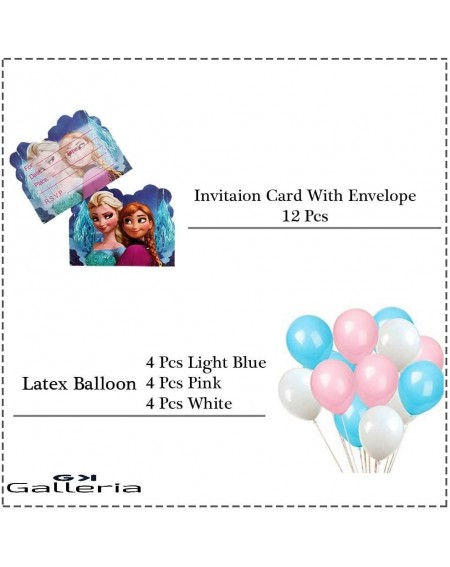 Party Favors Frozen 2 Birthday Party Supplies for 12 Princesses with 60 Plus Items - Birthday Party Supplies - Frozen Party S...