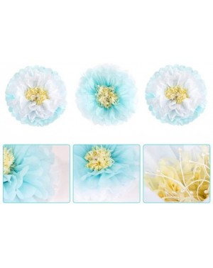 Tissue Pom Poms Dual Color Pompom Flower for Wedding Birthday Party Baby Shower Bridal Shower Engagement Baptism Christening ...