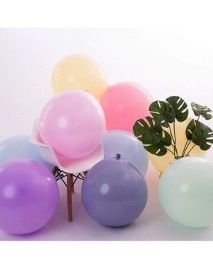 Balloons 18 Inch Big Balloons 16 Pack Thick Macaron Gray Latex Balloons - Macaron Grey - CZ18YGCHW98 $12.69