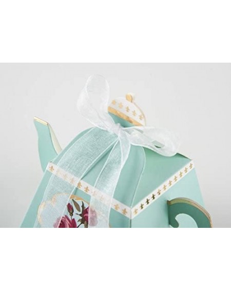 Favors 50pcs Teacups Candy Boxes- Tea Party Birthday and Baby shower Favor Box- Cute Tea Candy Boxes for Tea Time Party and W...