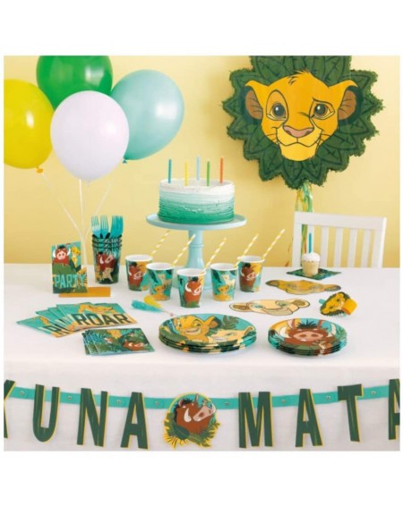 Party Packs Kids Lion King Birthday Party Supplies- Supreme Bundle Set - Party Favors- Decorations- and Tableware All Include...