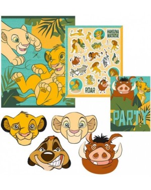 Party Packs Kids Lion King Birthday Party Supplies- Supreme Bundle Set - Party Favors- Decorations- and Tableware All Include...