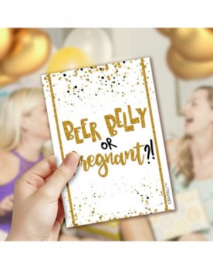 Party Games & Activities Beer Belly or Pregnant Belly(25 Pack) Game- Baby shower- Bridal Shower- Gender Reveal- Engagement Pa...